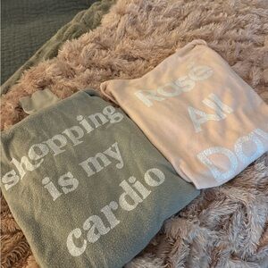 Graphic Tees - Shopping is my Cardio & Rosé All Day